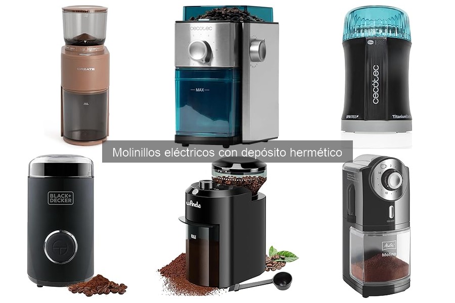 Cómo elegir el molinillo eléctrico con depósito hermético