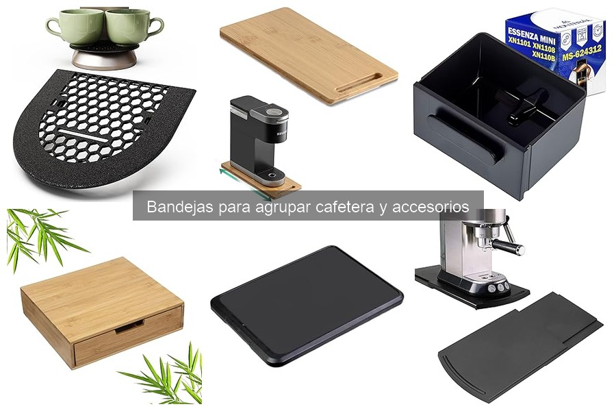 Cómo elegir la bandeja ideal para tu cafetera