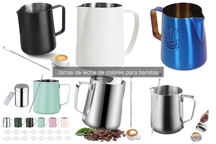 Cómo Elegir la Jarra de Leche Ideal para Latte Art