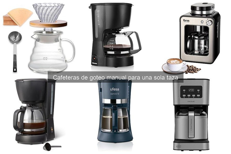 Cómo elegir la mejor cafetera de goteo manual para una taza