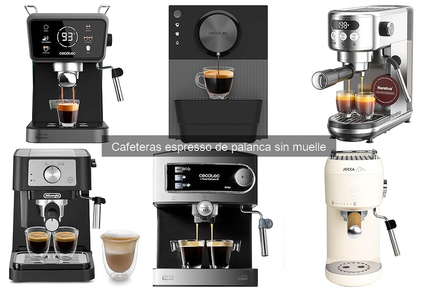 Cómo elegir la mejor cafetera espresso de palanca sin muelle