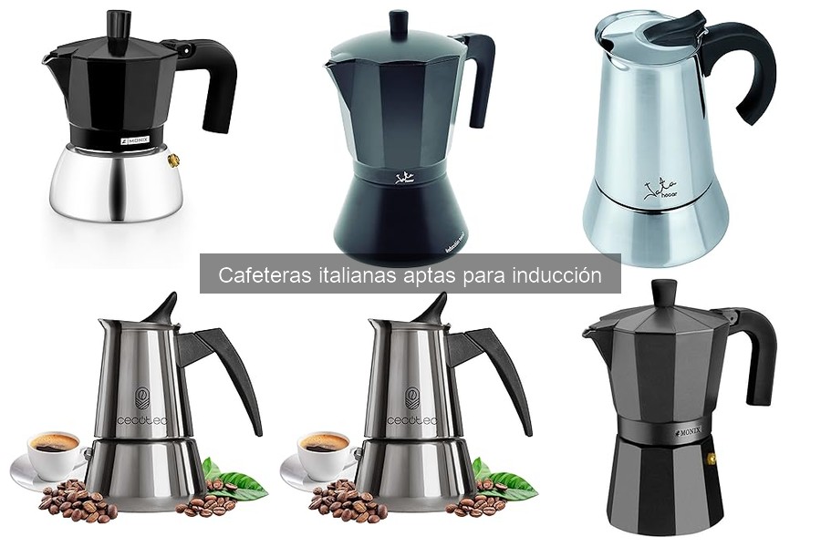 Cómo elegir la mejor cafetera italiana apta para inducción