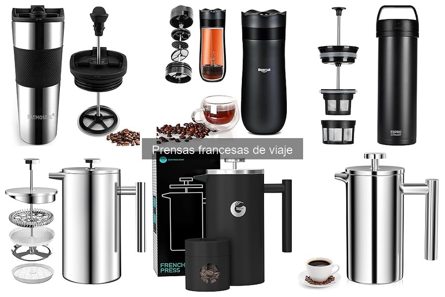 Cómo elegir la mejor prensa francesa de viaje para café