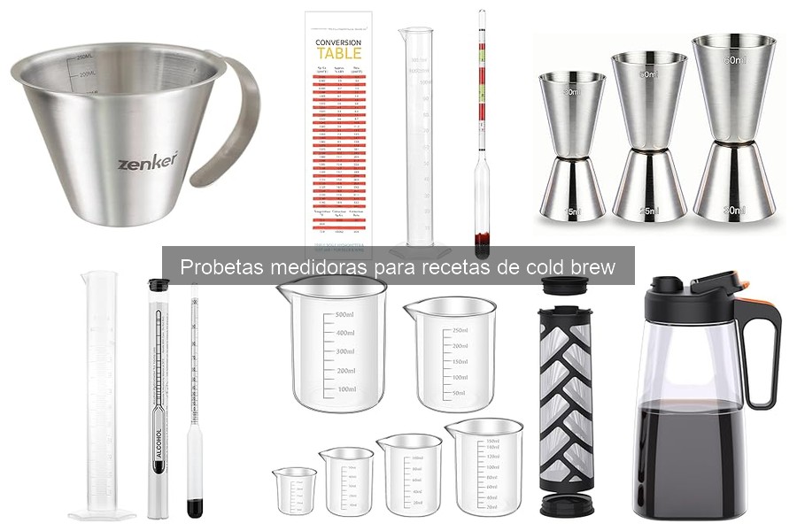 Cómo elegir la probeta medidora perfecta para cold brew