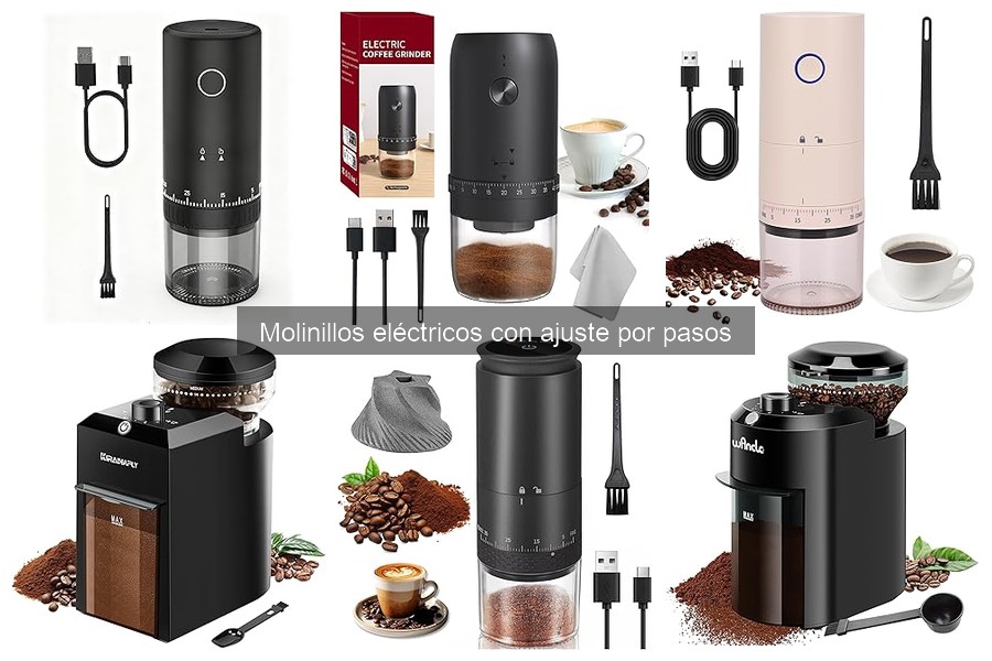 Cómo elegir un molinillo eléctrico con ajuste por pasos