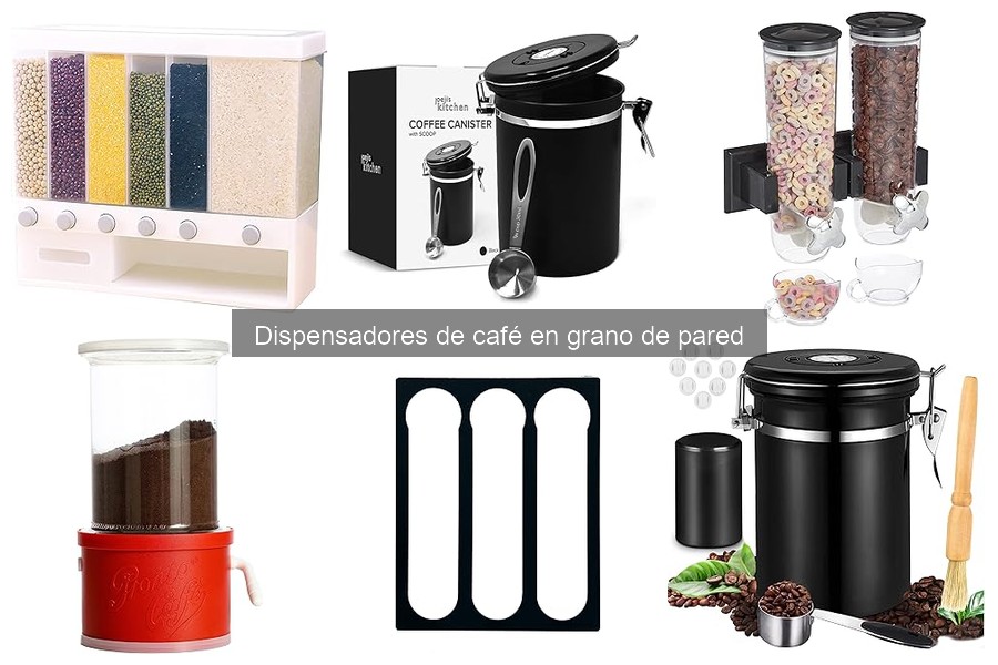 Cómo instalar un dispensador de café en grano de pared