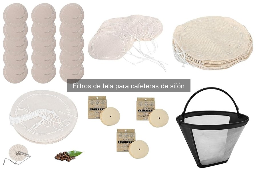 Cómo instalar un filtro de tela en cafetera de sifón