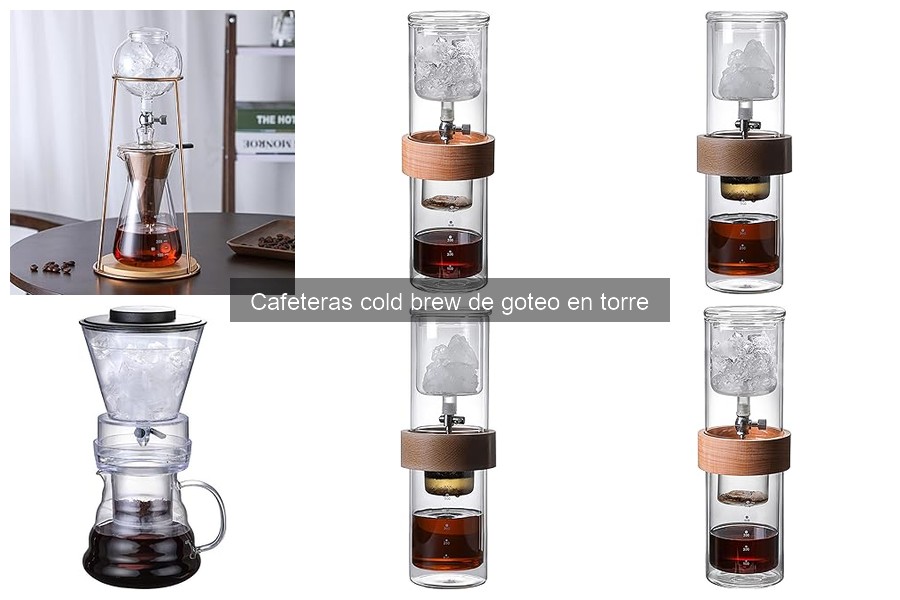 Cómo limpiar tu cafetera cold brew de goteo en torre