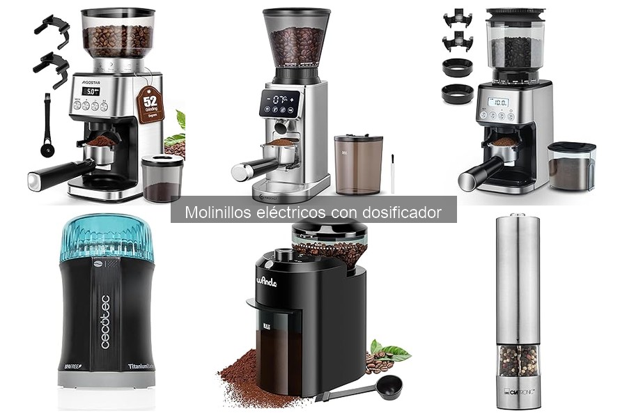 Cómo mantener tu molinillo eléctrico con dosificador