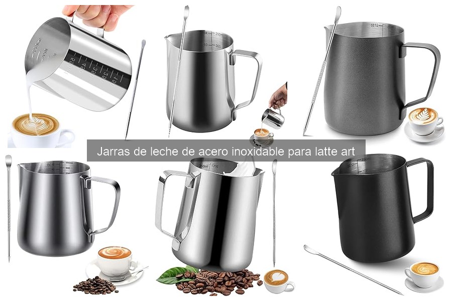 Cómo mantener y limpiar jarras de leche de acero inoxidable