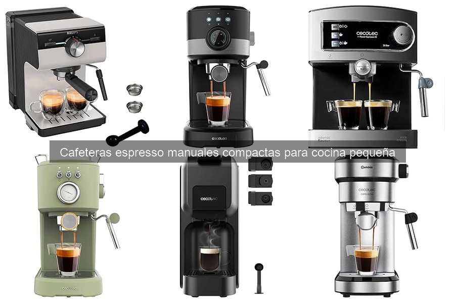 Cómo preparar café perfecto con cafeteras espresso compactas