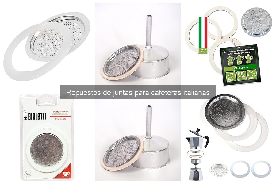 Cómo reemplazar la junta de una cafetera italiana