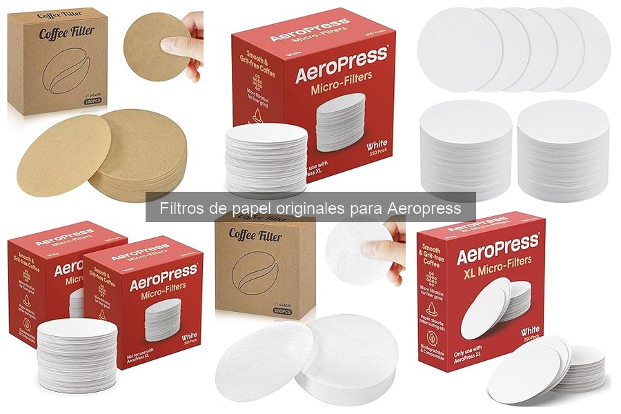Cómo usar filtros de papel en Aeropress para un café perfecto
