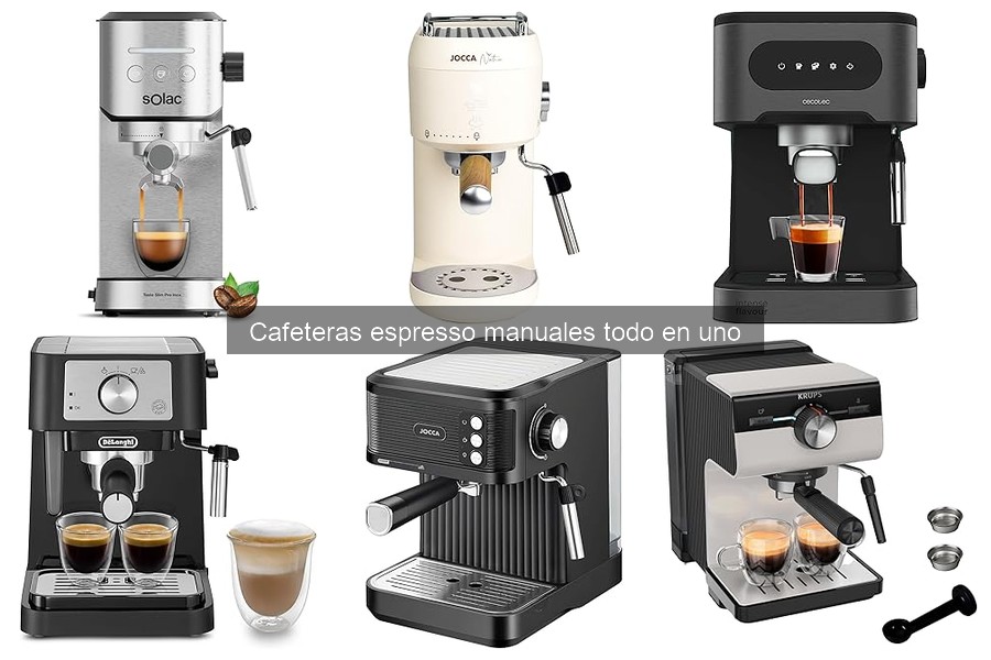 Cómo usar tu cafetera espresso manual todo en uno