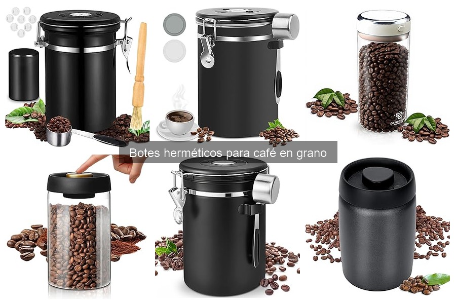 Cómo usar un bote hermético para conservar el café