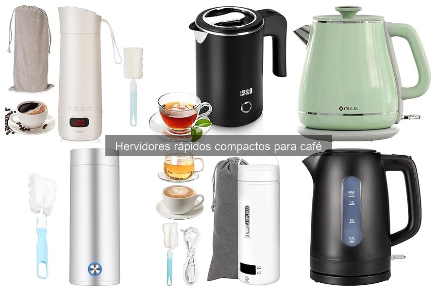 Cómo usar un hervidor rápido compacto para café