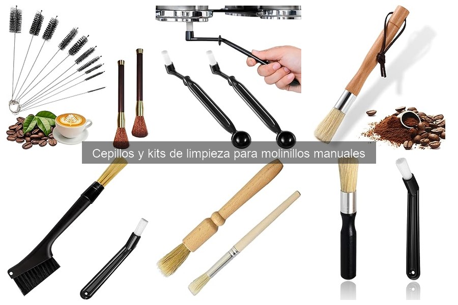 Cómo usar un kit de limpieza para molinillos manuales