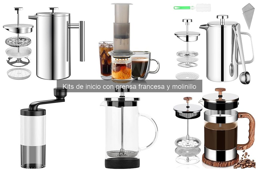 Cómo usar un kit de prensa francesa y molinillo correctamente