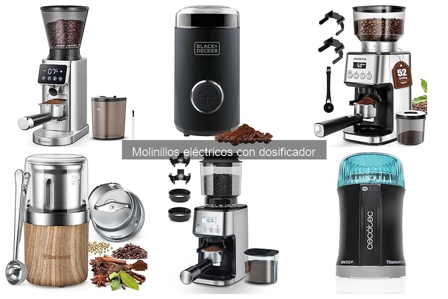 Cómo usar un molinillo eléctrico con dosificador correctamente