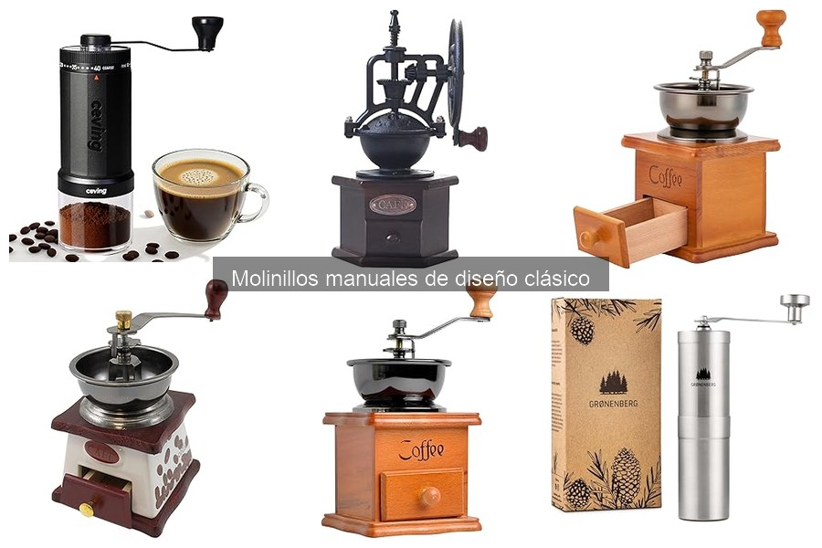 Cómo usar un molinillo manual clásico para café en casa