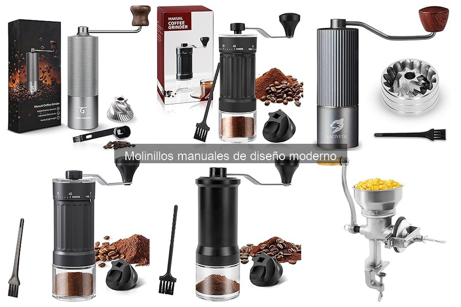 Cómo usar un molinillo manual moderno para café