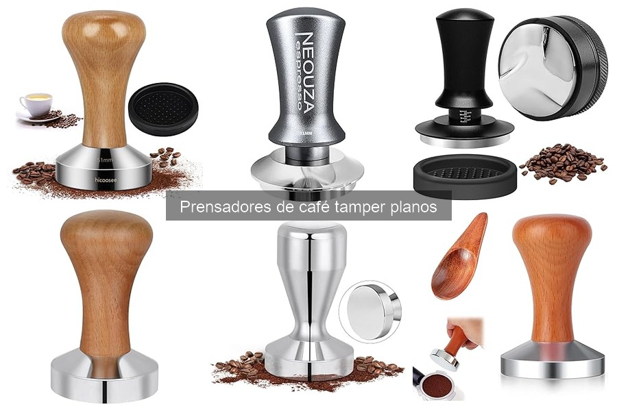 Cómo usar un prensador de café tamper plano correctamente