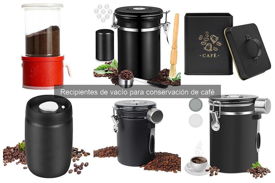 Cómo usar un recipiente de vacío para conservar café