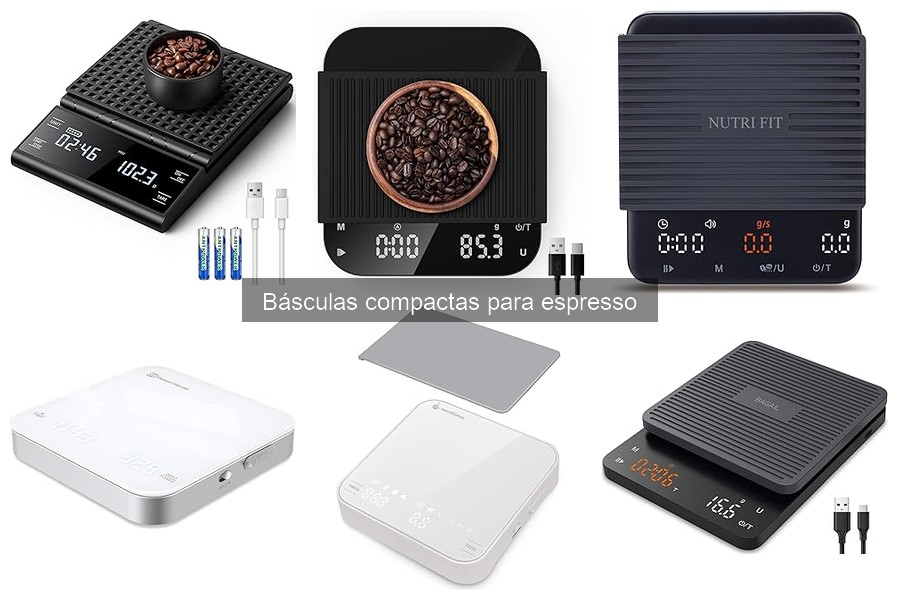 Cómo usar una báscula compacta para espresso: guía fácil