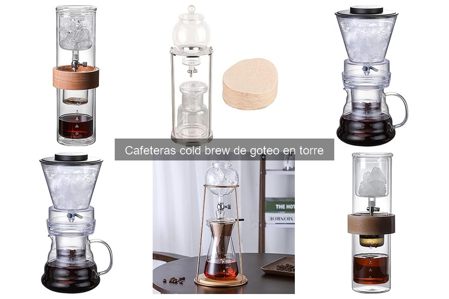 Cómo usar una cafetera cold brew de goteo en torre