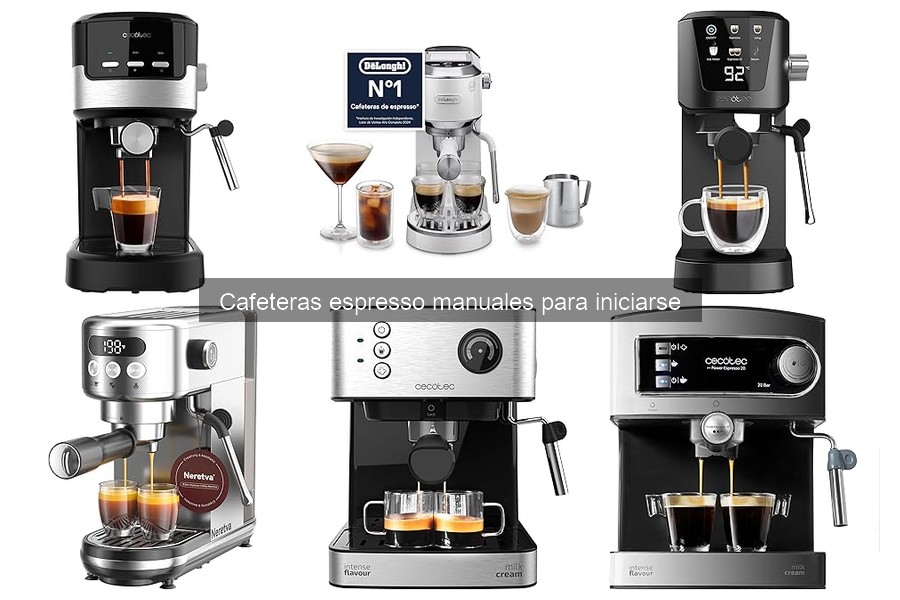 Cómo usar una cafetera espresso manual: pasos y consejos