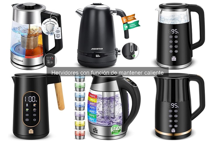 Cómo utilizar hervidores con función de mantener caliente