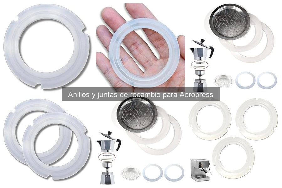 Comparativa: Anillos de goma vs silicona para Aeropress