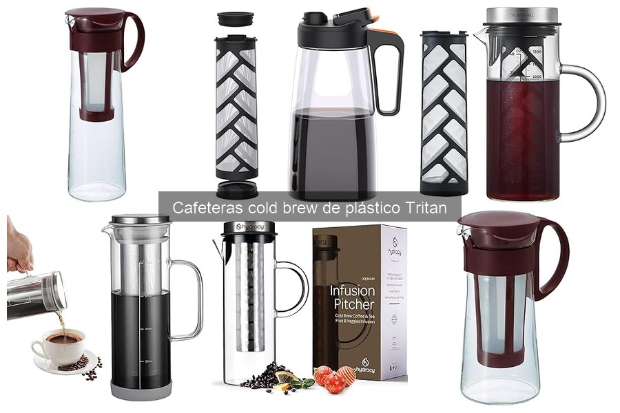Comparativa: Cafeteras Cold Brew de Plástico y Vidrio