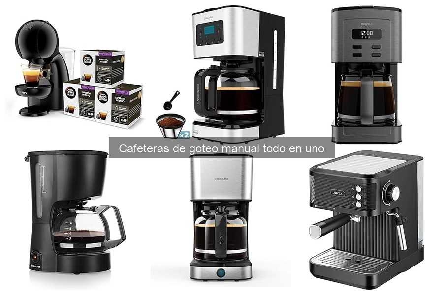 Comparativa: Cafeteras de Goteo Manuales vs. Eléctricas