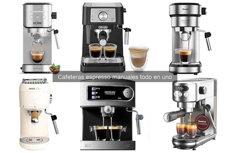 Comparativa: Cafeteras Espresso Manuales vs Automáticas