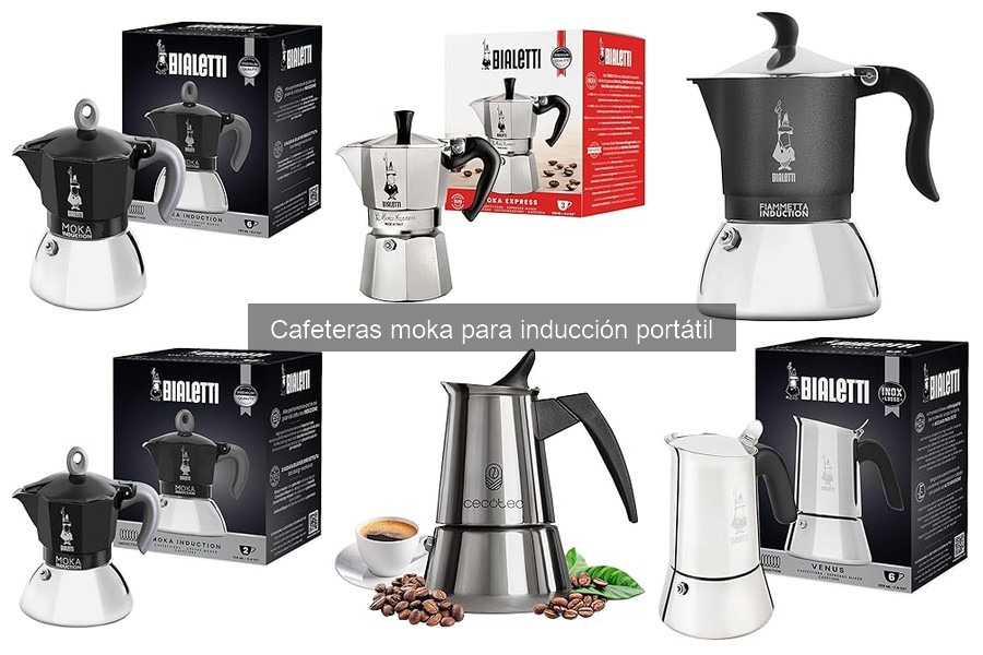 Comparativa: Cafeteras Moka Tradicionales vs. Inducción