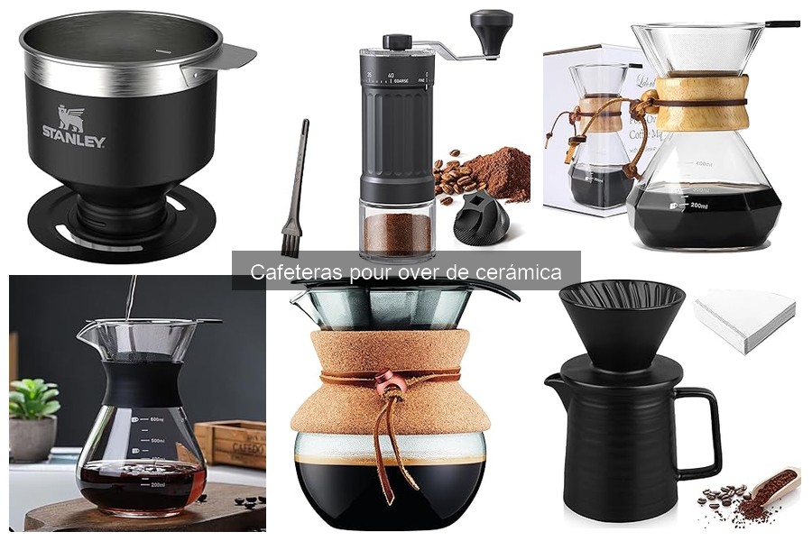 Comparativa: Cafeteras Pour Over de Cerámica vs. Vidrio