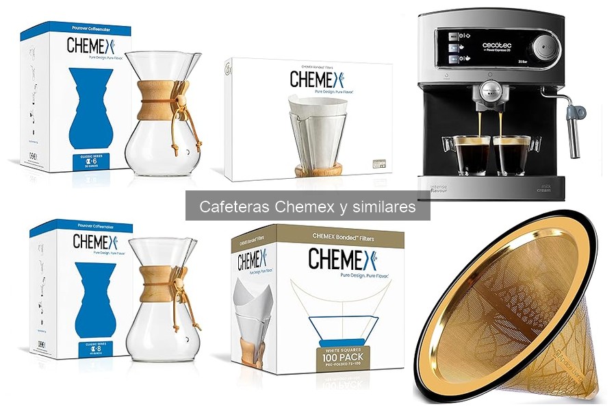 Comparativa Chemex vs Otras Cafeteras Manuales