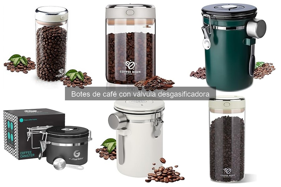 Comparativa de Botes de Café: ¿Válvula desgasificadora o herméticos?
