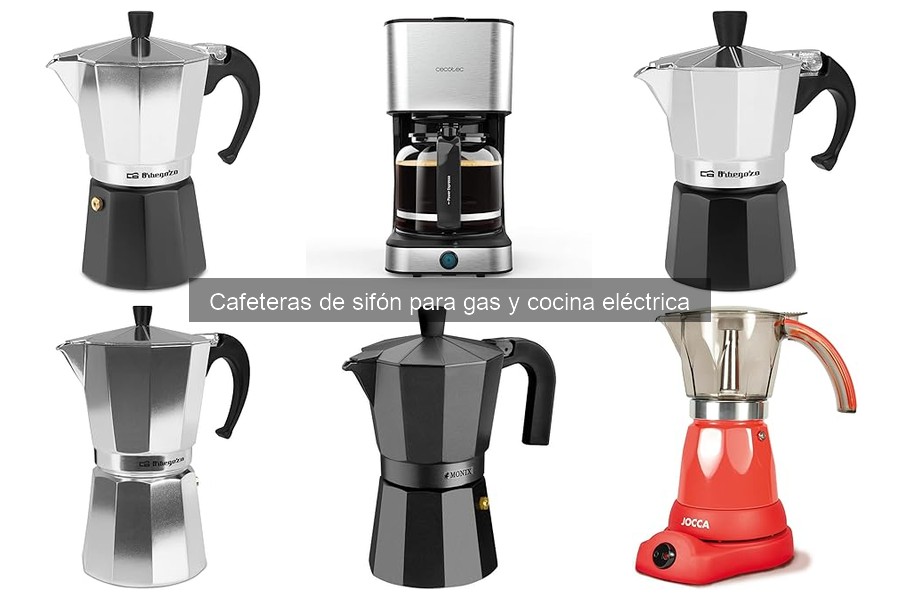 Comparativa de cafeteras de sifón: VeoHome vs Cecotec vs Monix