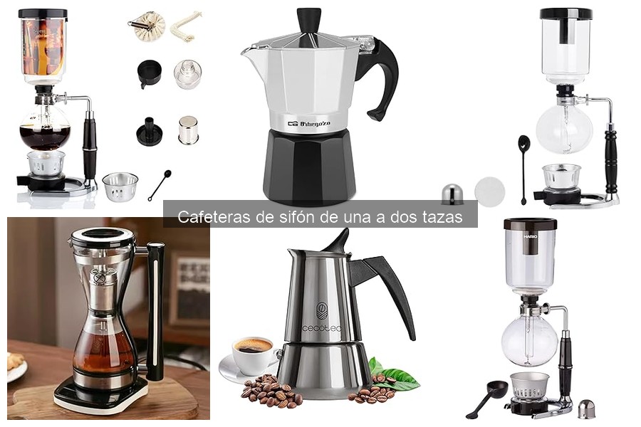 Comparativa de cafeteras de sifón y otros métodos de café