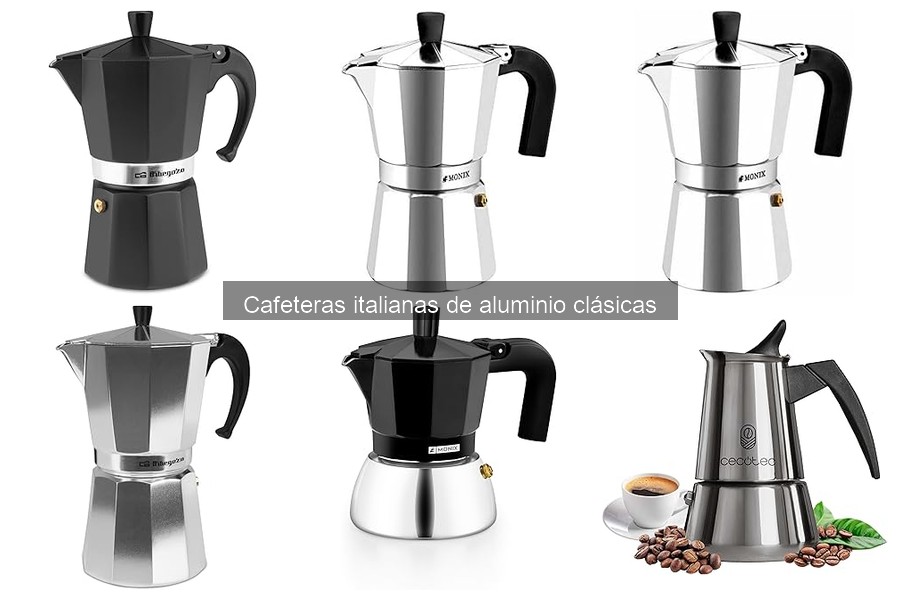 Comparativa de Cafeteras Italianas de Aluminio: Mejores Marcas
