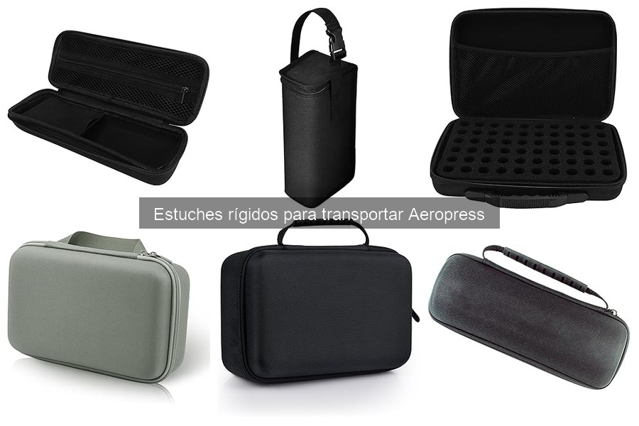 Comparativa de estuches rígidos para Aeropress: Mejores opciones