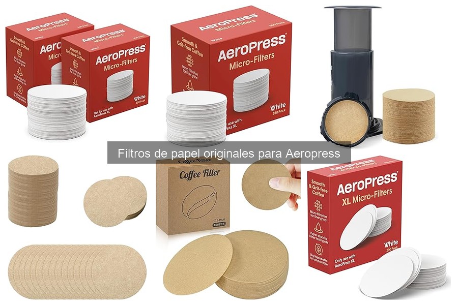 Comparativa de Filtros de Papel y Reutilizables para Aeropress