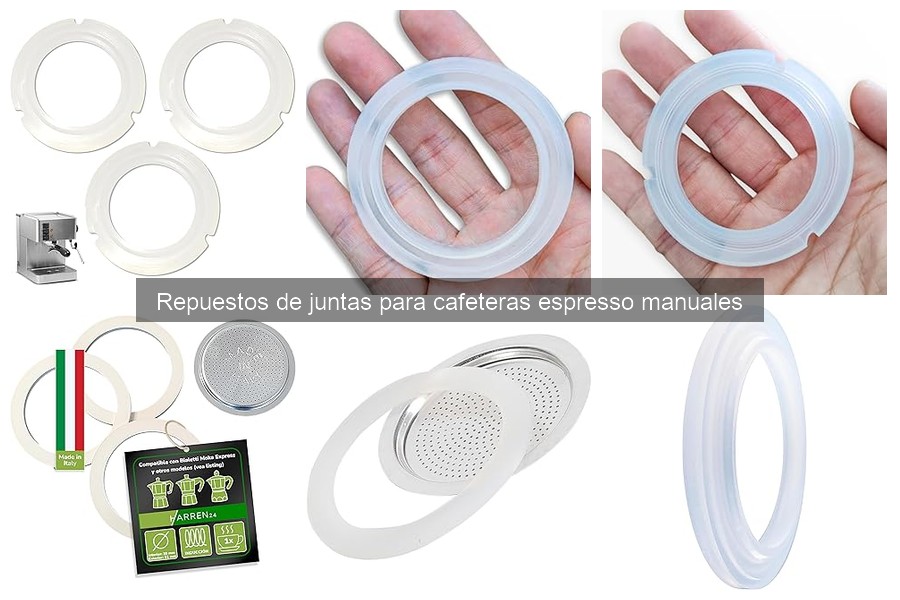 Comparativa de Juntas de Repuesto para Cafeteras Espresso