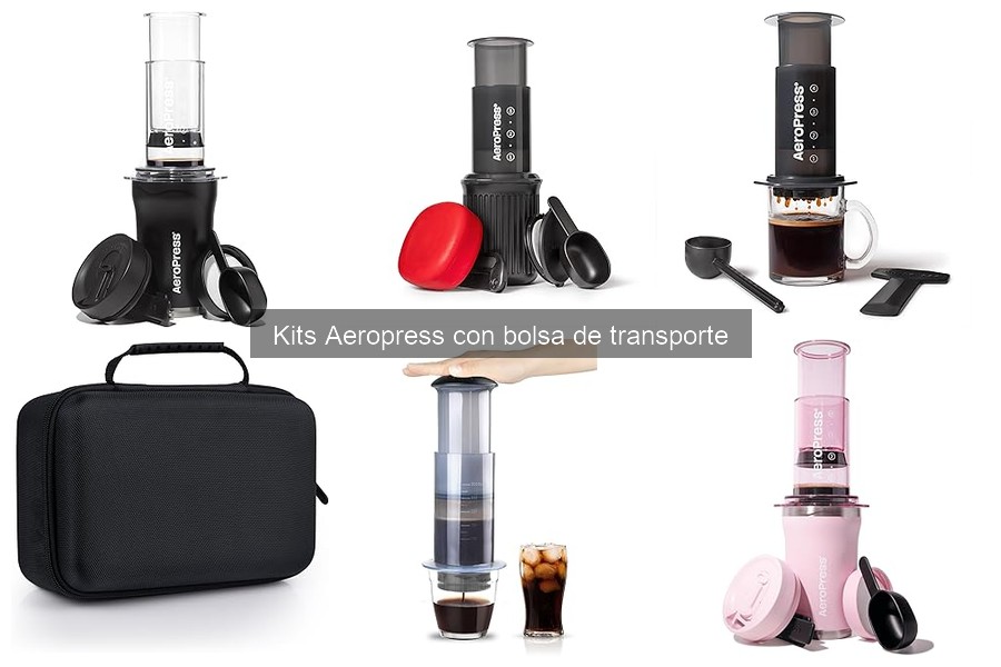 Comparativa de Kits Aeropress con Bolsa de Transporte