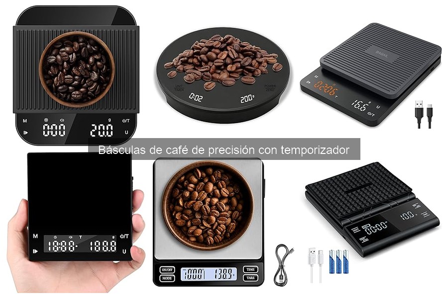 Comparativa de las Mejores Básculas de Café de Precisión