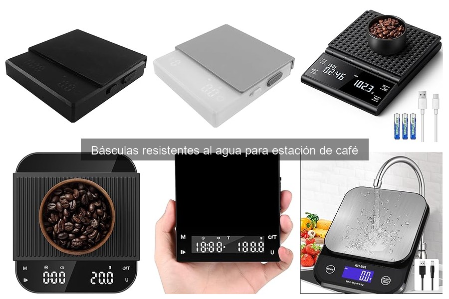 Comparativa de las Mejores Básculas Resistentes al Agua para Café