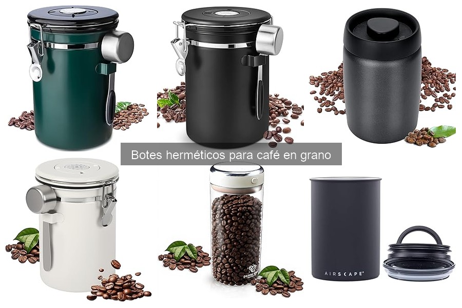 Comparativa de las Mejores Marcas de Botes Herméticos para Café