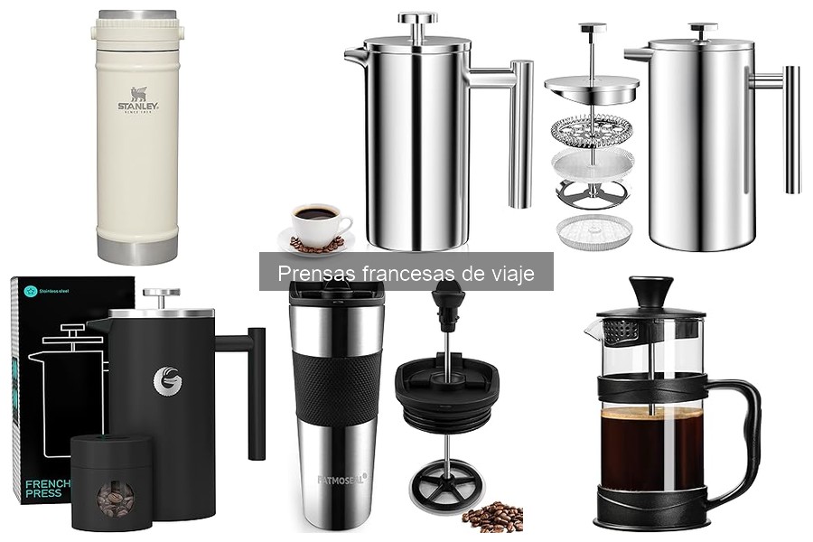 Comparativa de las Mejores Prensas Francesas de Viaje